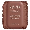 NYX PROFESSIONAL MAKEUP Matte Buttermelt Bronzer, Longwear Face Makeup with Up to 12 Hours of Wear, Vegan Formula - Butta Off (Medium Deep Golden)