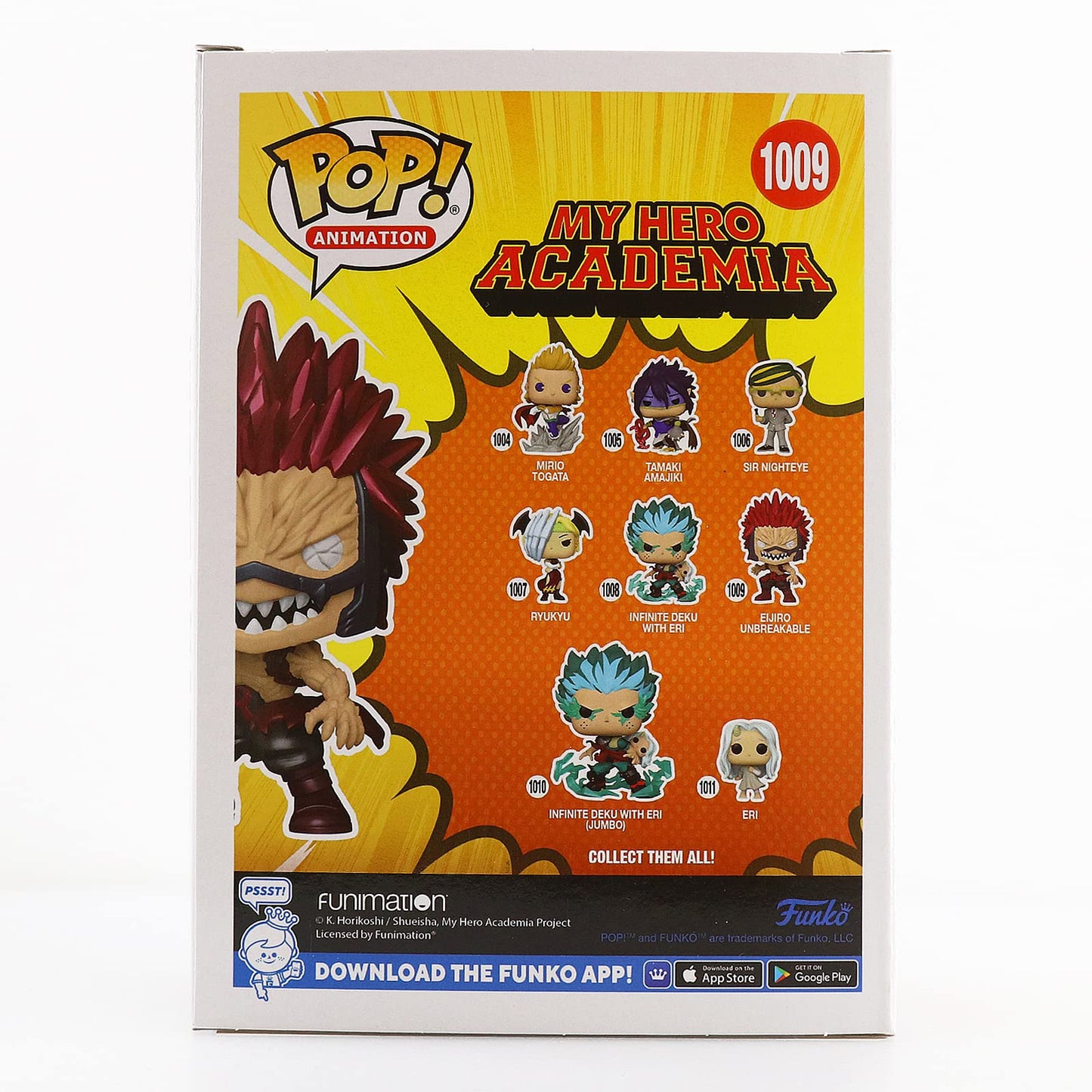 POP! My Hero Academia 1009 - Eijiro Unbreakable Metallic Special Edition