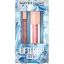 MAYBELLINE Lifter Gloss and Lifter Liner Makeup Gift Set, Lip Gloss and Lip Liner in Shades Petal and Line Leader