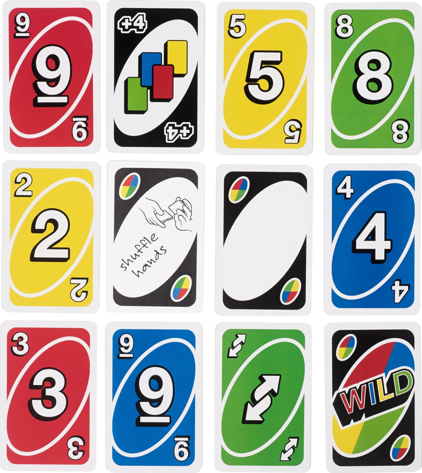 Mattel Games UNO Color & Number Matching Card Game for 2-10 Players Ages 7Y+