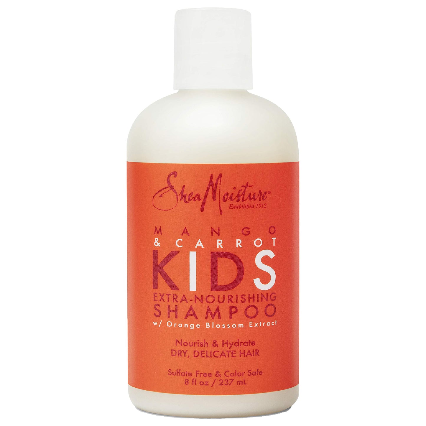 SheaMoisture Kids Shampoo, Extra-Nourishing Mango & Carrot Shampoo with Shea Butter, 8 oz Beauty and Personal Care Shea Moisture Default Title