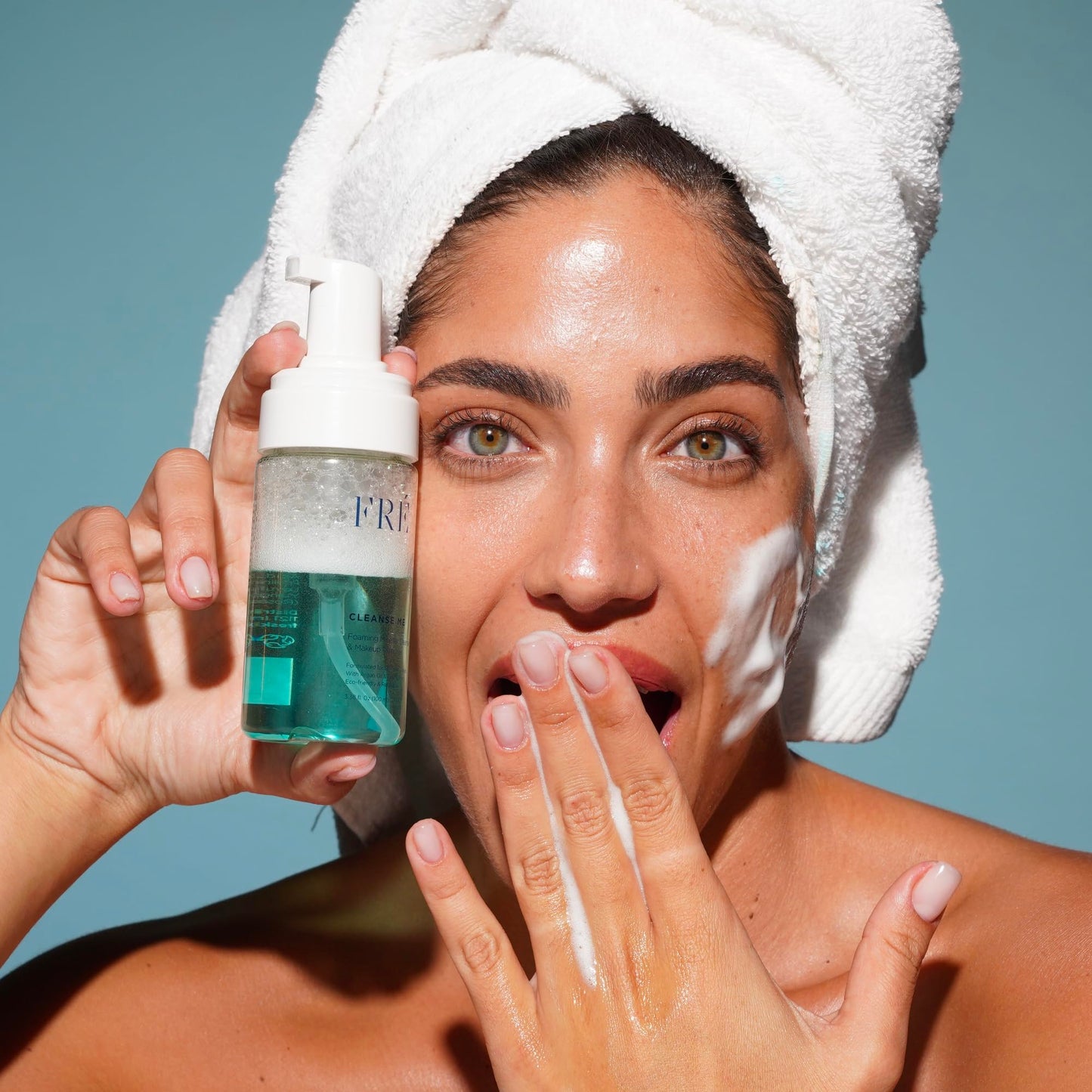 FRÉ Micellar Foaming Cleanser - Removes Makeup & Impurities, Preserves Skin Barrier, Hydrating, Vegan Formula