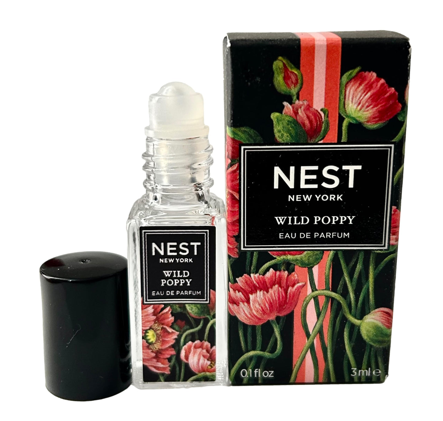 Nest WILD POPPY Eau De Parfum Rollerball Women EDP Perfume (Mini/Small/Travel Size) 0.1oz/3mL - 6605