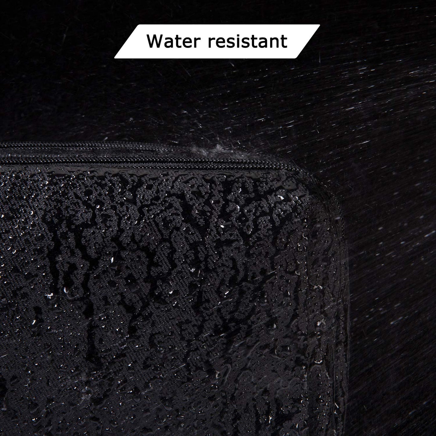 BAGSMART Menโs Toiletry Bag โ Water-Resistant Travel Dopp Kit & Shaving Organizer for Toiletries & Accessories, Black, Medium