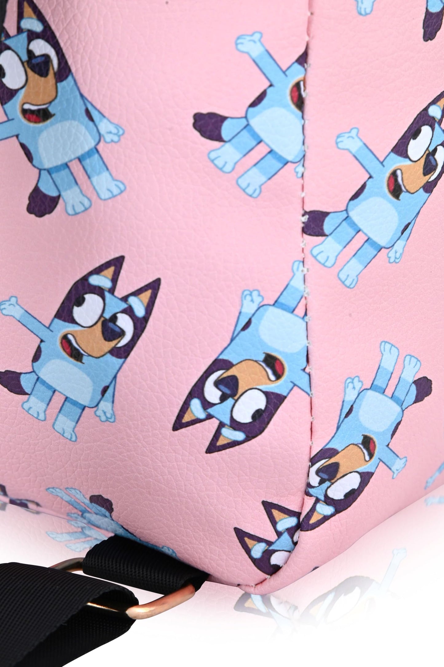 Fast Forward Bluey Backpack for Boys, Girls, Women, Men, Unisex | Cute PU Leather 10" Bluey Mini Backpack Purse Shoulder Purse | Bluey Bag and Bluey…