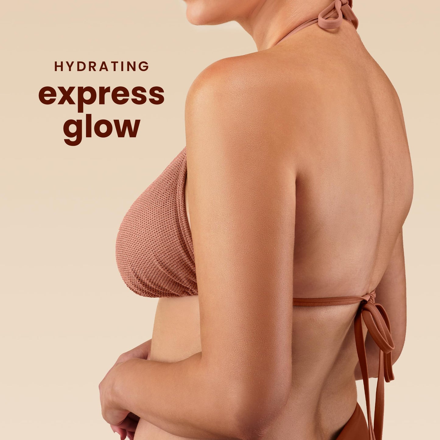 Hawaiian Tropic Aloha Glow Self Tanning Mousse, Express Tan, 6.7 oz, Self Tanner Mousse, Fake Tan, Self Tan Mousse, 1 Hour Express Self Tanner Foam