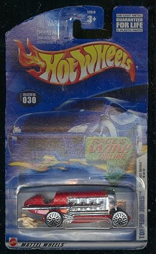 Hot Wheels 2002-030 Torpedo Jones 18 of 42 First Edition 1:64 Scale