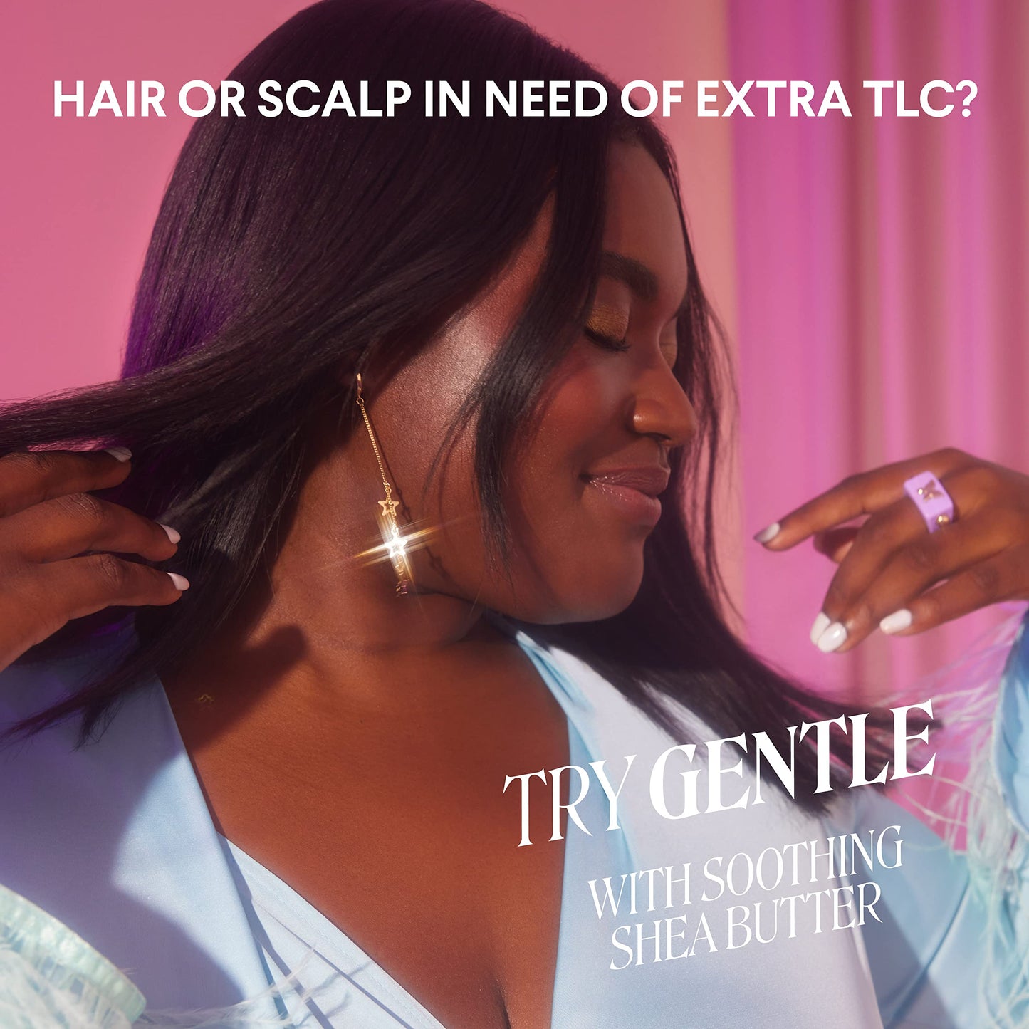 MONDAY HAIRCARE Gentle Shampoo + Conditioner Set (2 Pack) 12oz Each for Normal to Delicate Hair Types, Made from Coconut Oil