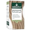 Herbatint Permanent Hair Dye For Women - 10C Platinum Ash Blonde - For Up To 100% Gray Coverage of Resistant Gray Hair - Ammonia-Free, Alcohol-Free