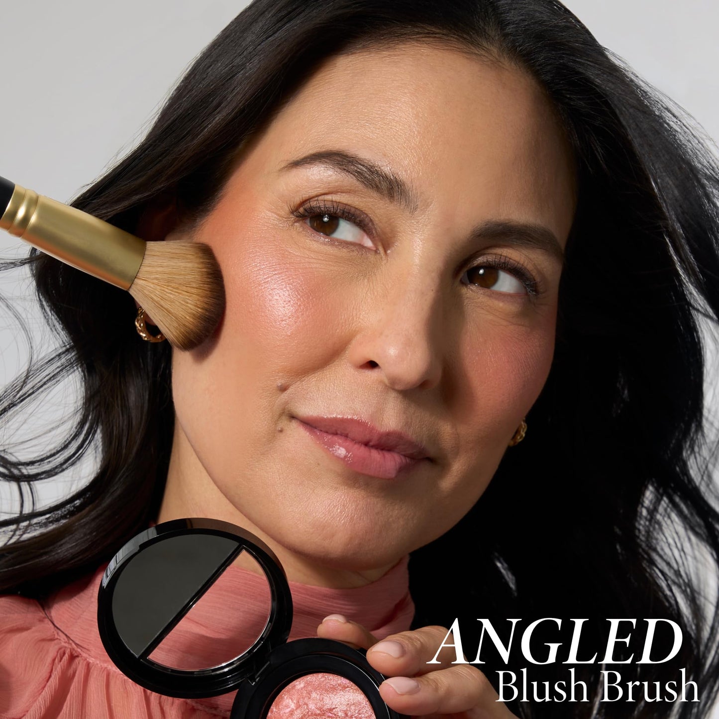 LAURA GELLER NEW YORK Baked Blush-n-Brighten Marbleized Blush + Angled Brush (08 Starfish Island, 47mm)