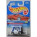 Hot Wheels 1:64 Scale DIE CAST, White/Blue Forklift #642