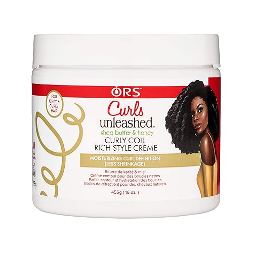 Curls Unleashed Shea Butter and Honey Curl Defining Creme 16 Ounce (Pack of 1)