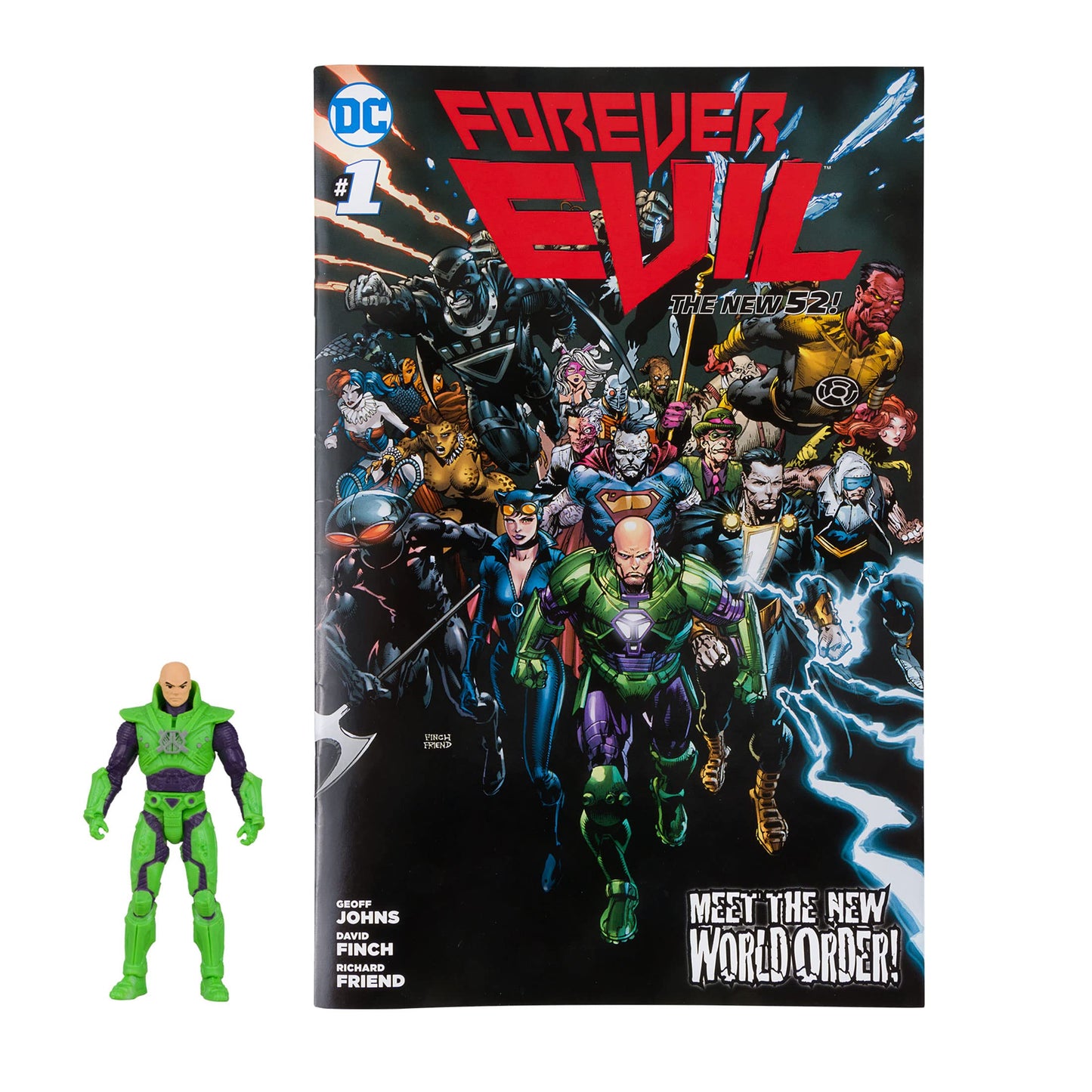 McFarlane Toys - DC Direct Page Punchers Lex Luthor 3in Figure with Forever Evil Comic