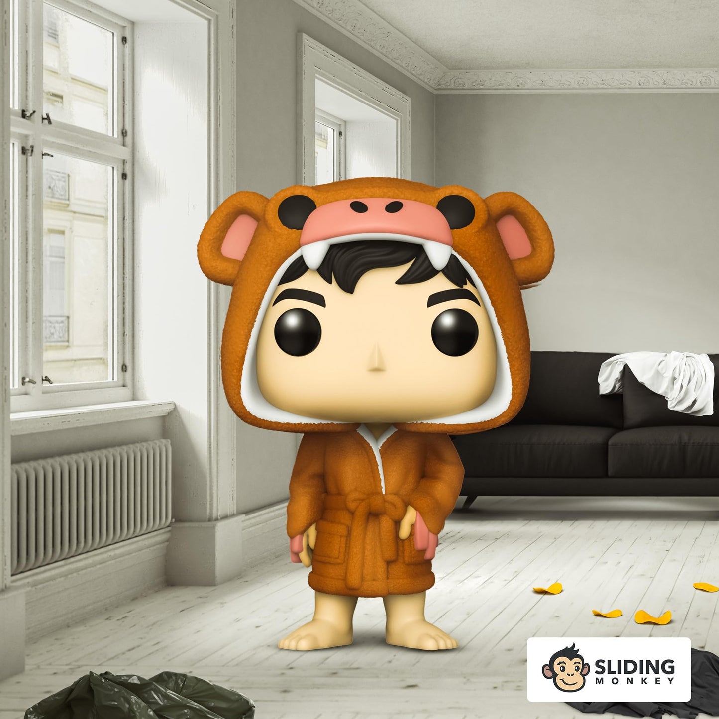 Funko Pop! The Flash - Barry Allen in Monkey Robe Vinyl DC Exclusive Figure #1345