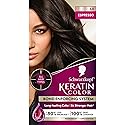 Schwarzkopf Keratin Permanent Hair Dye Cream, 3.0 Espresso, Professional Quality Color for Up to 100% Gray Coverage, Bond Enforcing System