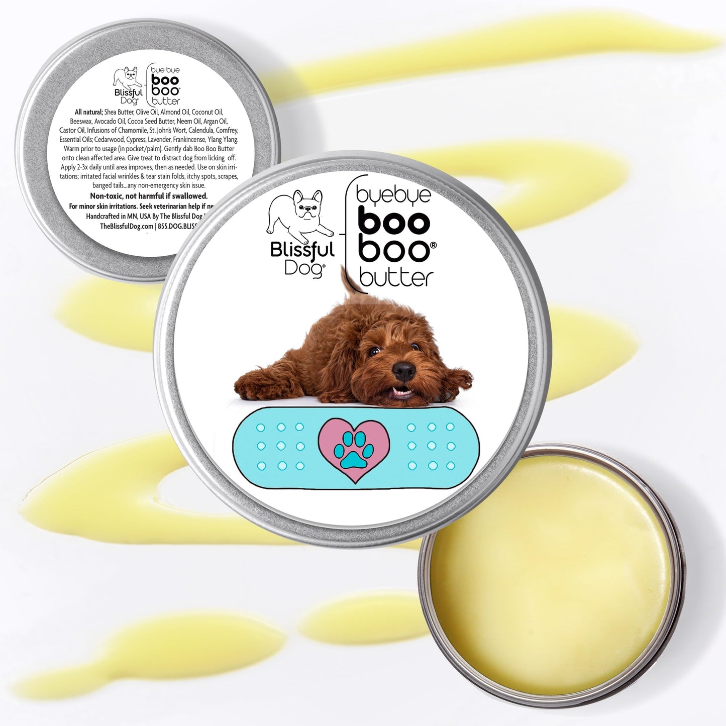 The Blissful Dog Labradoodle Boo Butter, 2 oz Beauty and Personal Care The Blissful Dog