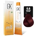 GK HAIR Global Keratin Professional Hair Color Cream Tube (3.4 Fl Oz/100ml) Nourishing & Cleansing Colors for Styling High Performance Long Lasting