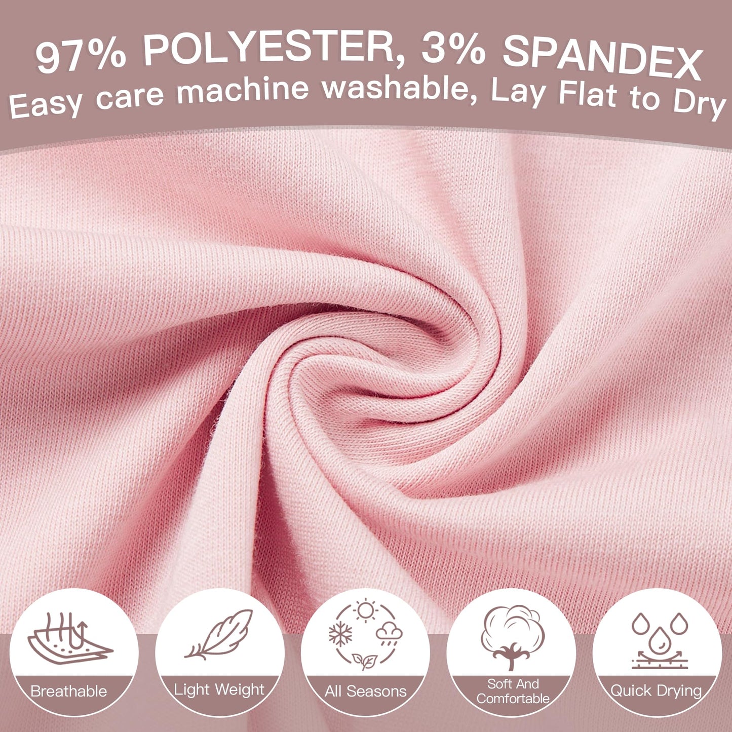 Ztomine Headbands for Women, 8pcs Stretchy Non Slip Soft Cotton Cloth Hair Bands for Sports, Workout, Yoga and Running Beauty and Personal Care Ztomine