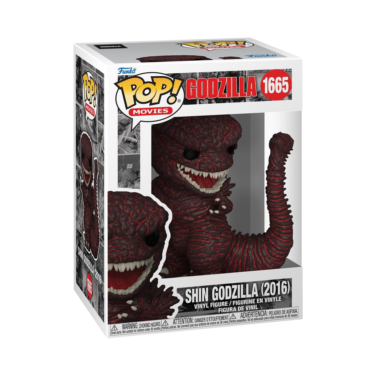 Funko POP Movies: Godzilla 70th Anniversary - Godzilla 2016 - Collectable Vinyl Figure - Gift Idea - Official Merchandise - for Kids & Adults…