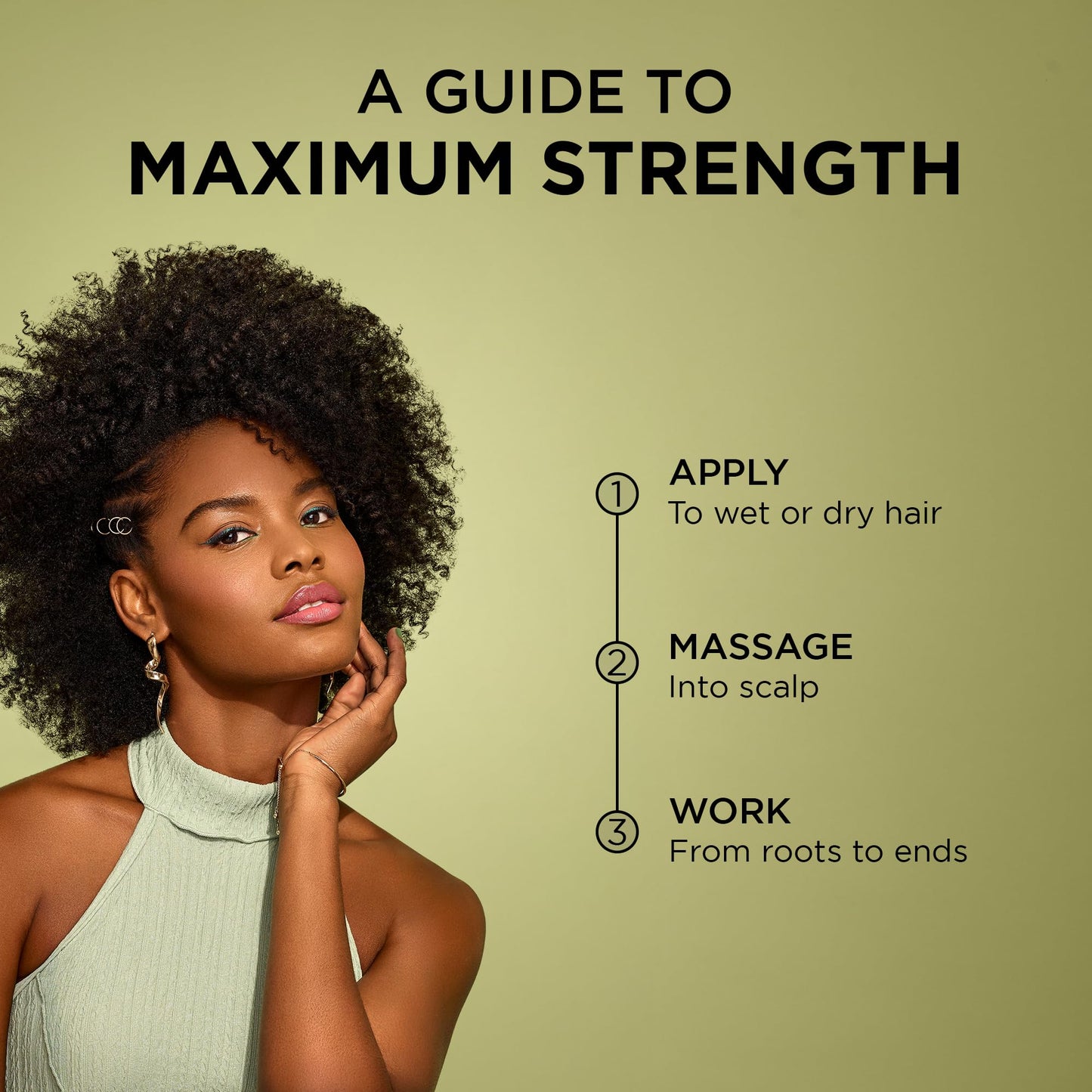 African Pride Feel It Formula Hair Strengthening Oil - Hair Oil with Rosemary, Peppermint & Sage - Hydrates Hair, Helps Strengthens Roots & Promotes