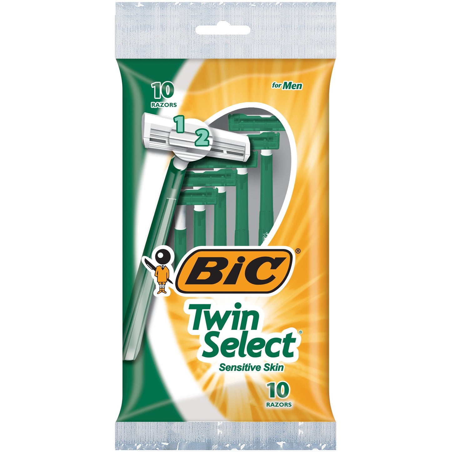 BIC, Shave Twin Blade Select, 10 Count Beauty and Personal Care BIC