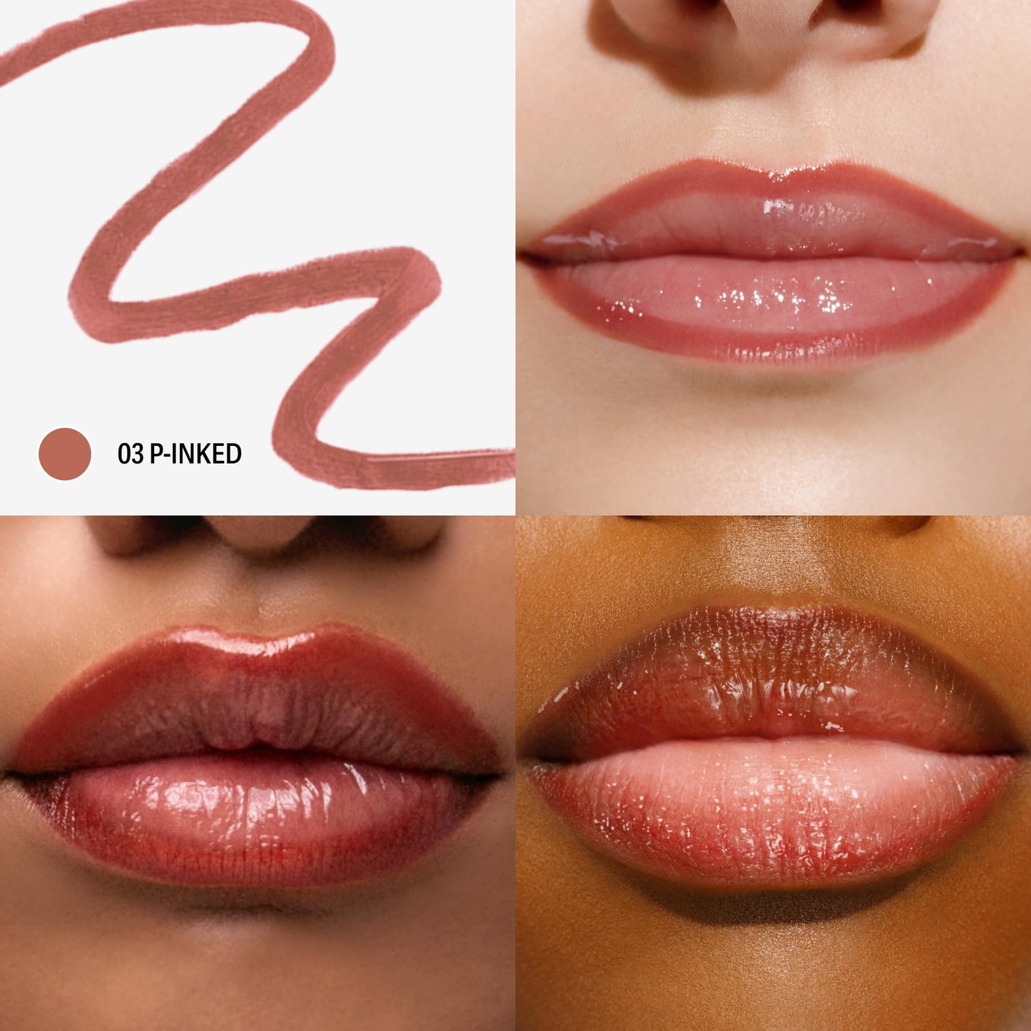 Sacheu Lip Liner STAY-N Peel Off Lip Stain - Long Lasting Waterproof Lip Tint with Hyaluronic Acid & Vitamin E - Transfer Proof Matte Finish (p-INKED) Beauty and Personal Care Sacheu