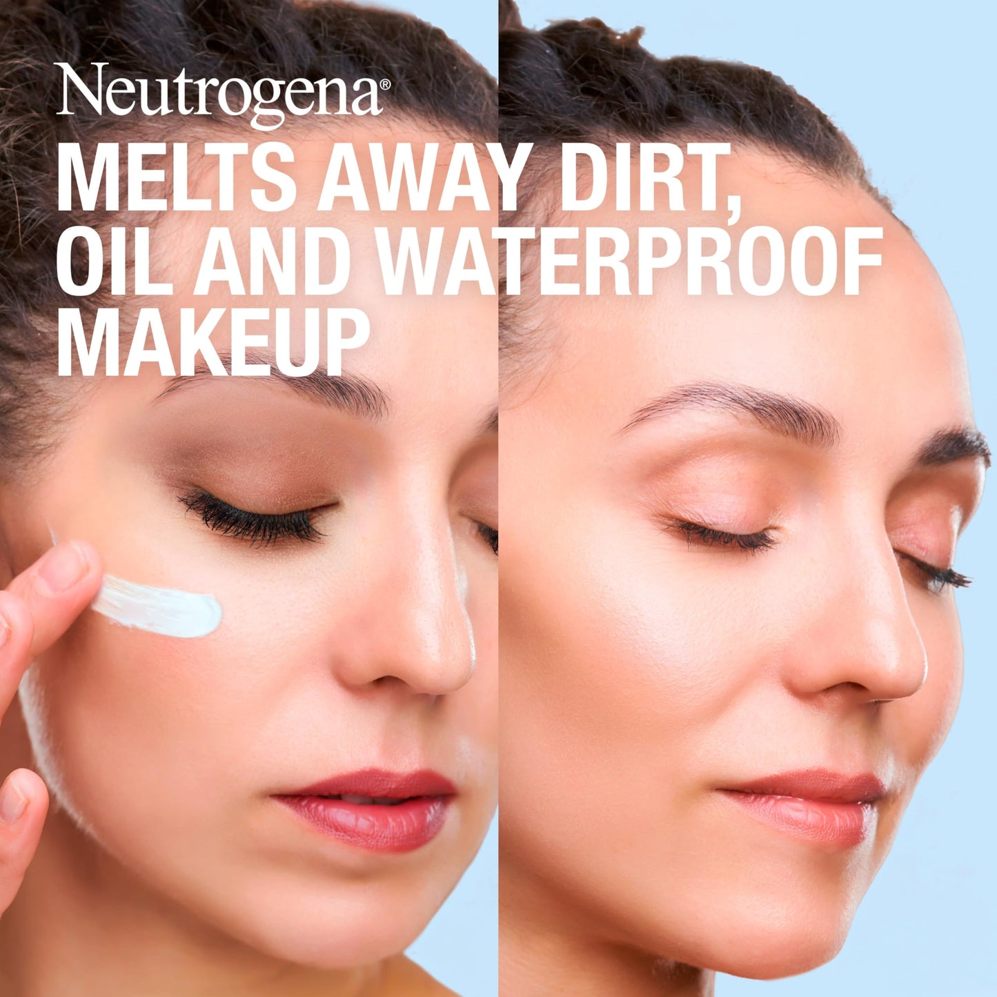 Neutrogena Makeup Melting Cleansing Balm, Face Cleansing Balm to Gently Melt Away Dirt, Oil, Makeup & Waterproof Mascara Leaving Skin Soft