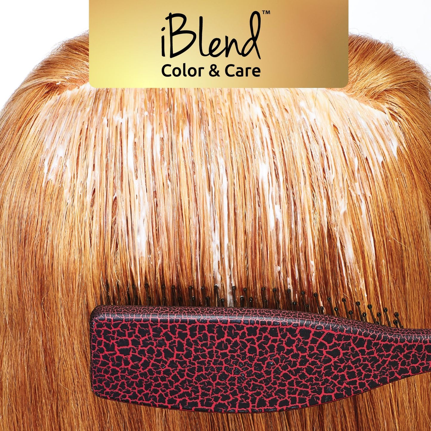 Olivia Garden iBlend Hair Brush For Color & Treatments IB-2 (Teal)