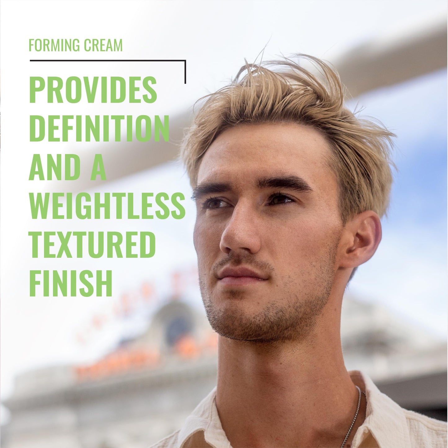 Fix Your Lid Forming Cream 3.75 oz Medium Hold Hair Cream For Men - Mens Hair Gel Medium Shine - All Day Hold Styling Cream For All Hairstyles - Easy