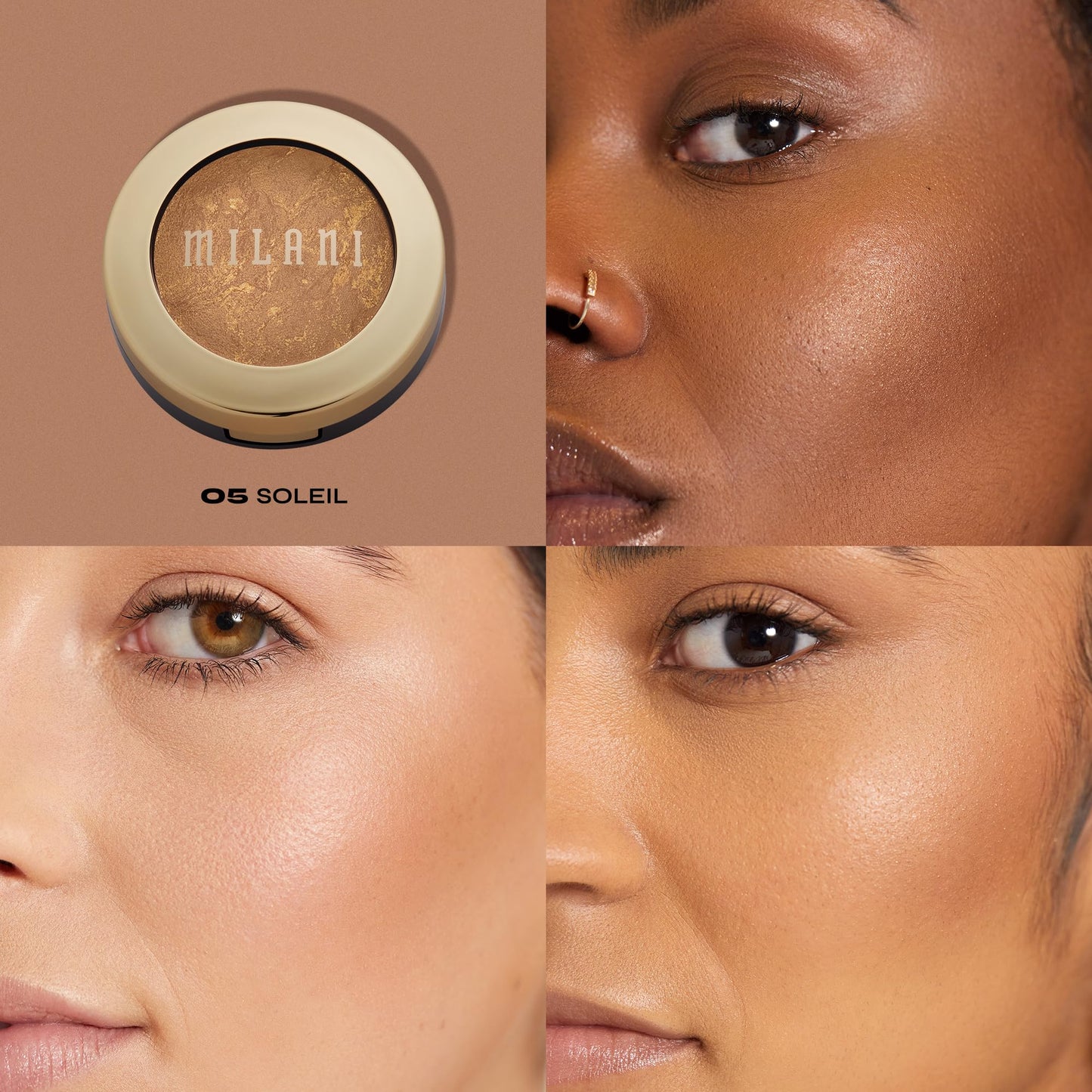 Melange Baked Bronzer Soleil,Milani,Mlb-05