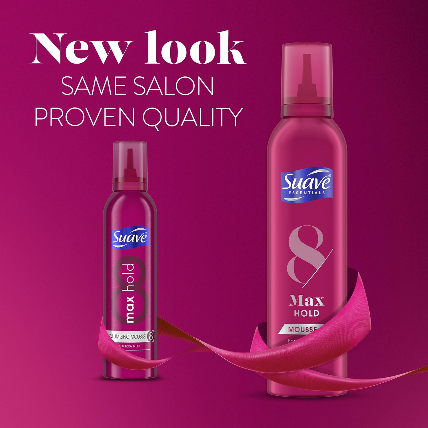 Suave Economy Size Max Hold Volumizing Mousse, 9 oz