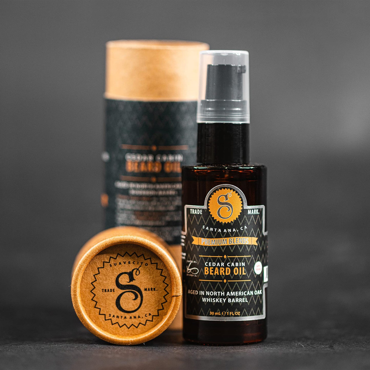 Suavecito Premium Blends Beard Oil - Leave-In Beard Conditioner For Softening Hair, Hydrating Skin, Eliminating Beard Dandruff, Healthy Beard Growth