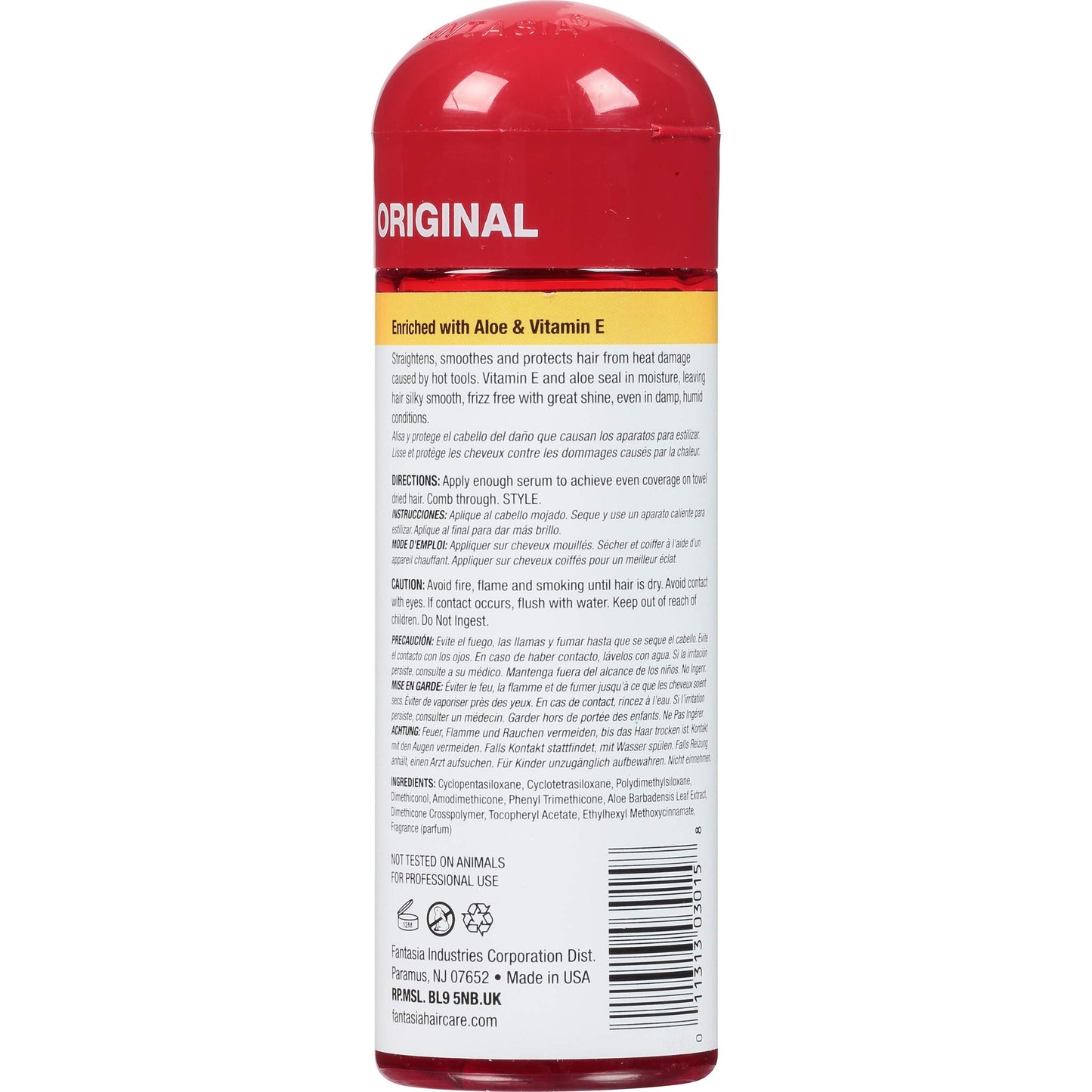 Fantasia Ic Hair Polisher Shea Butter Oil, 6 Ounce