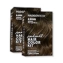 Madison Reed Radiant Hair Color Kit - 6.5NNN Medium Brown with Warm Golden Undertones (Novara Light Brown), 100% Gray Hair Coverage | PPD-Free