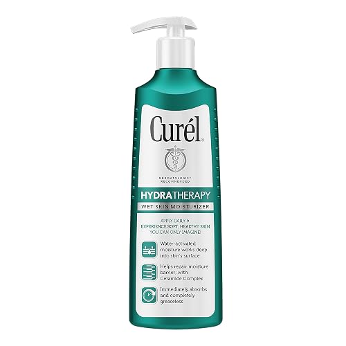 Cur?©l Hydra Therapy, Instant Moisturizer, 12 Ounce Wet Skin Lotion for Dry or Extra-dry Skin, with Advanced Ceramide Complex, Experience Optimal