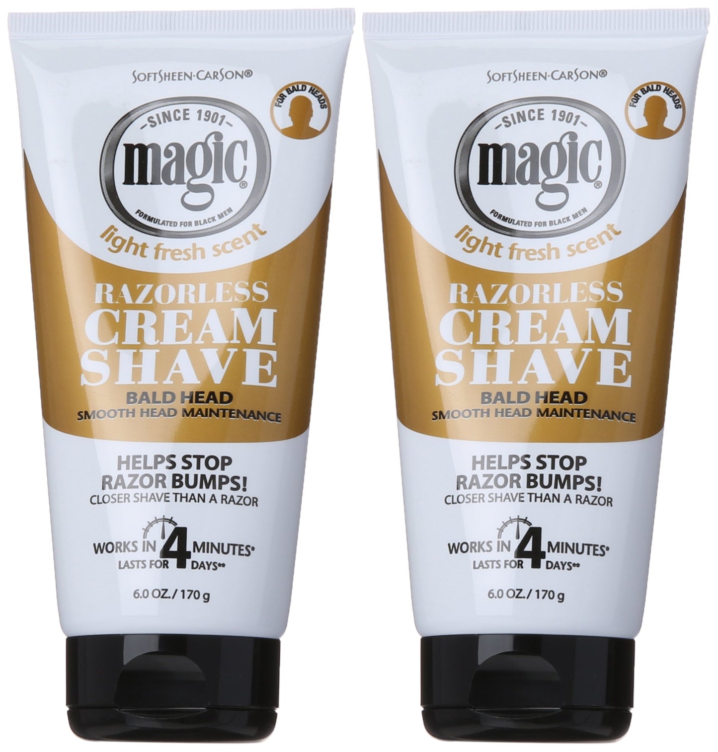 Magic Smooth Hair-Removing Cream, 6 Ounce (Pack of 2)