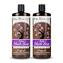 Dr. Woods Raw African Liquid Black Soap - Body Wash for Men and Women, Contains Organic Shea Butter, Gentle Exfoliant, Natural Cleanser for Face