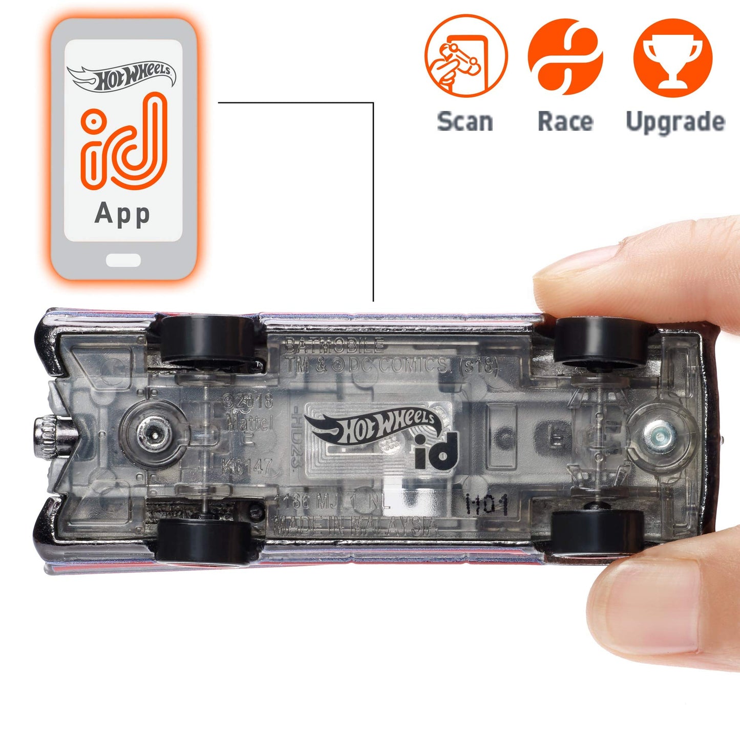 Hot Wheels id 66 Batmobile