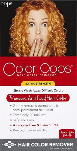 Color Oops hair Color Remover, Extra Strength (Pack of 6)