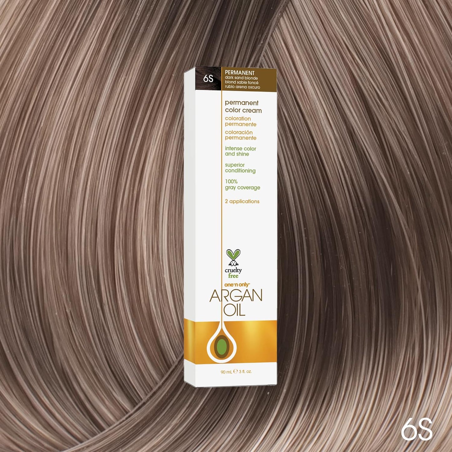 One N' Only Permanent Hair Color - Permanent Hair Dye Made with Argan Oil - Delivers Rich, Accurate Tones with Gray Coverage - Improves Moisture