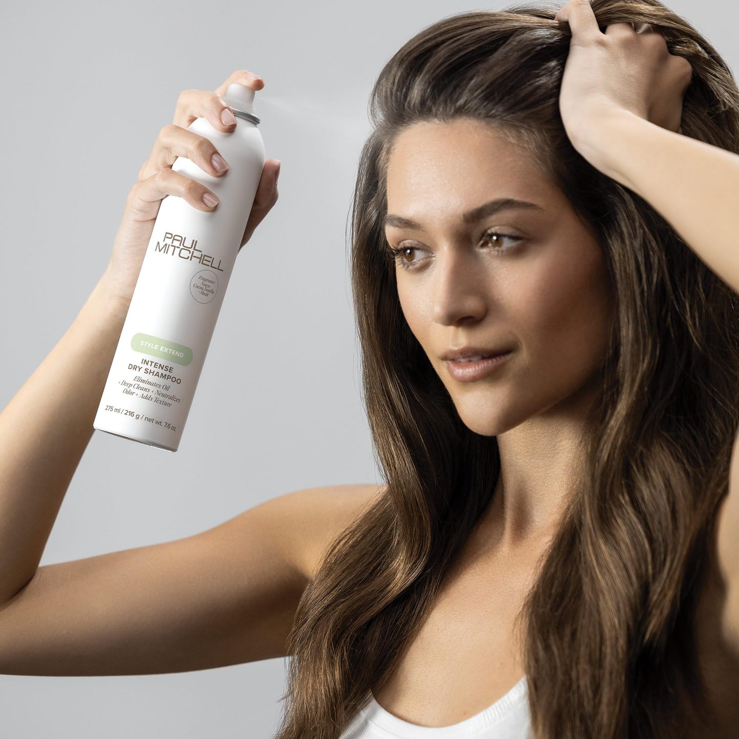 Paul Mitchell Intense Dry Shampoo, Eliminates Oil + Deep Cleans, For All Hair Types, 7.6 oz