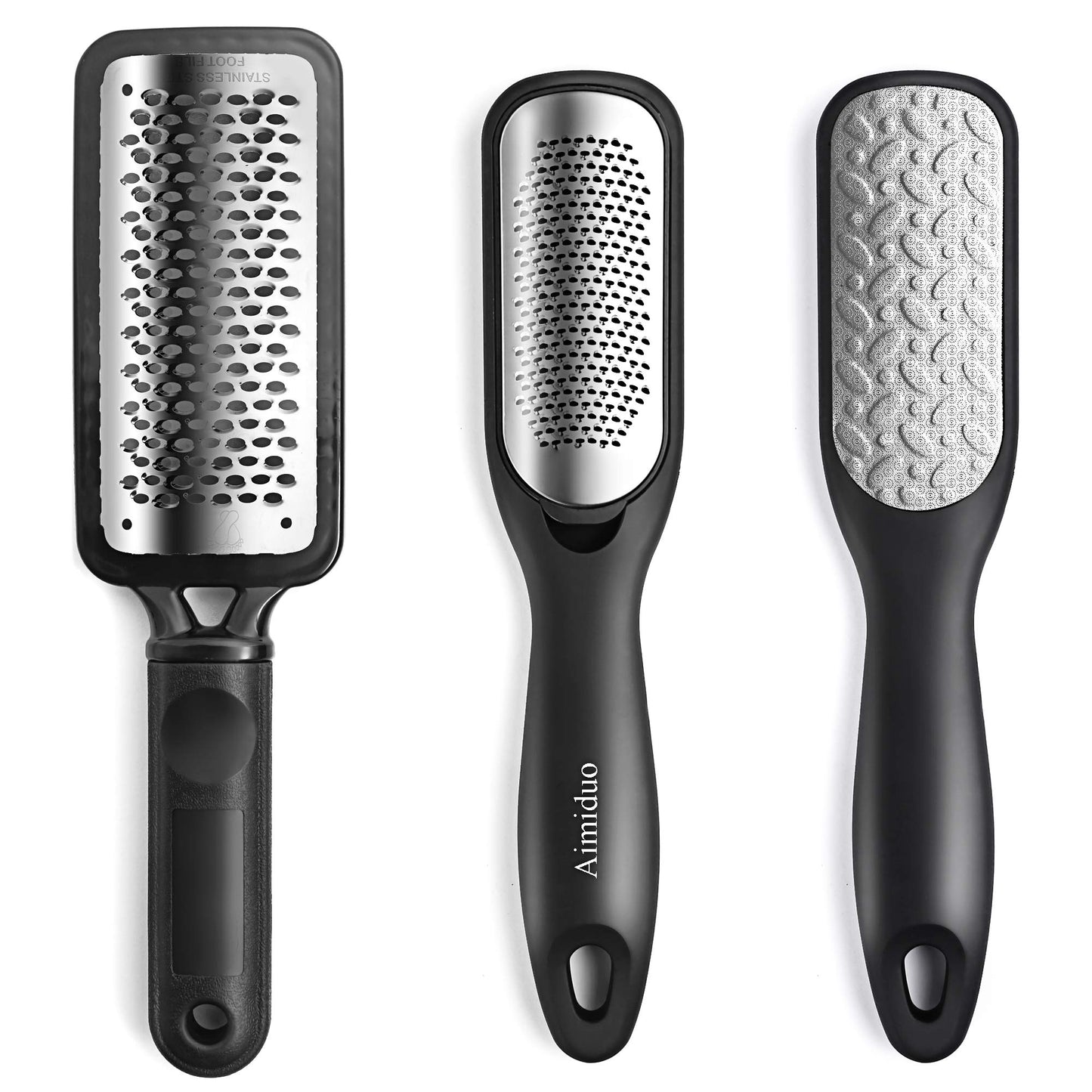 Foot File Callus Remover,Colossal Foot Rasp and Professional Foot Scrubber Pedicure Kit to Remove Hard Skin for Wet and Dry Feet,Surgical Grade