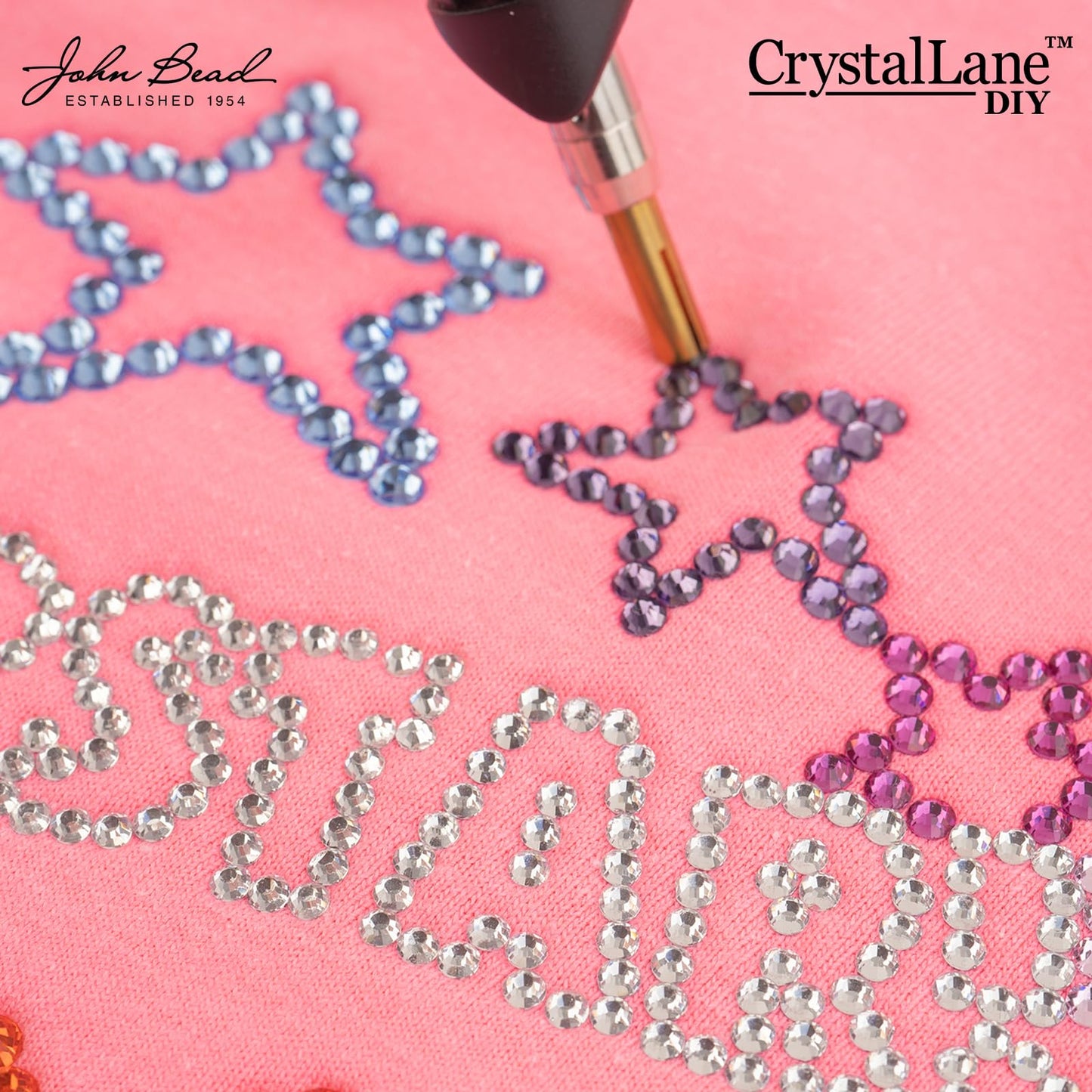 Crystal Lane DIY Flat Back Hotfix Rhinestones, ss12 (3mm), Hematite 1440pcs Beauty & Personal Care Crystal Lane Diy