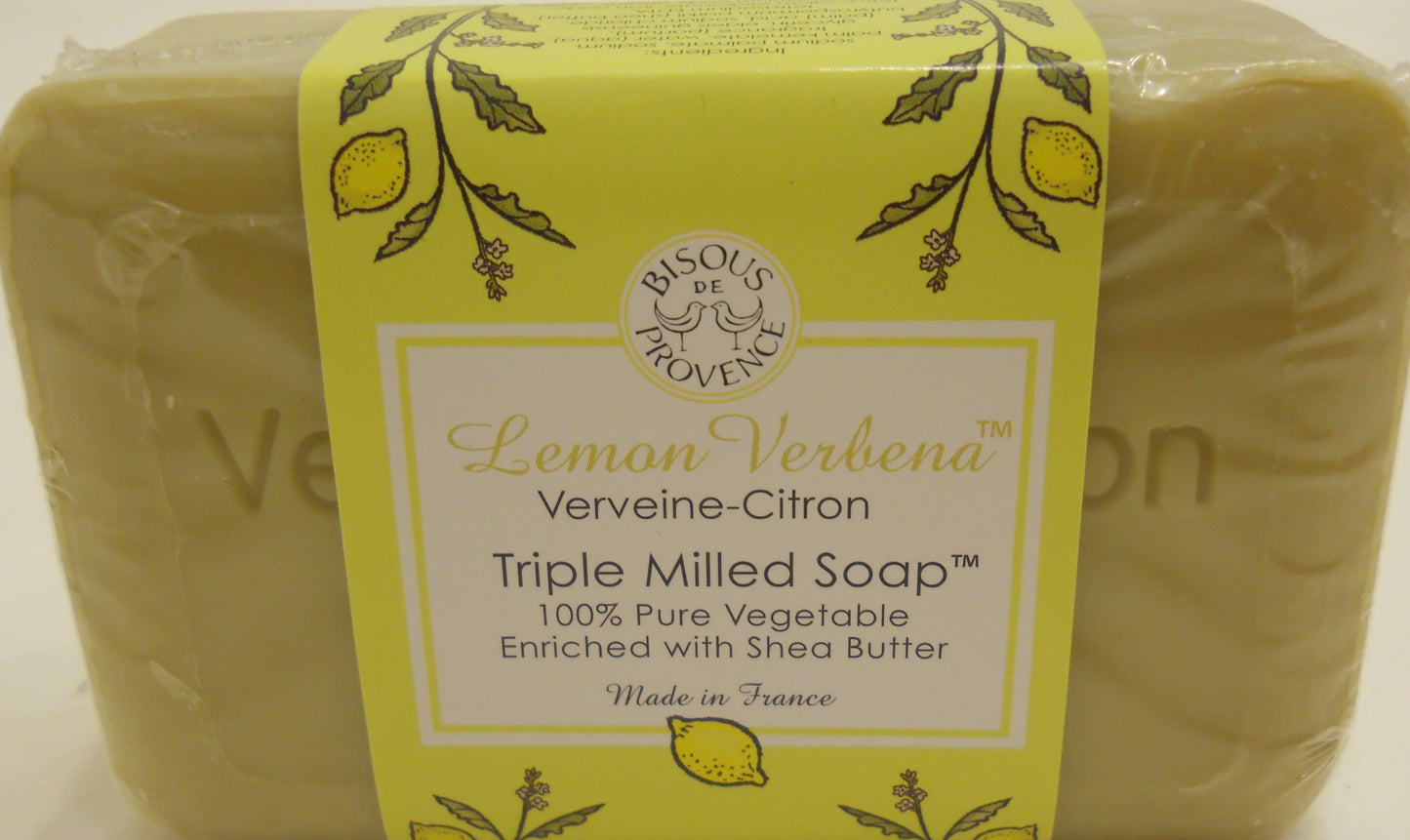 Lemon Verbena Verveine-Citron Triple Milled Soap Beauty & Personal Care Bisous De Provence