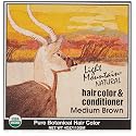 LIGHT MOUNTAIN Henna, Brown, 4 Ounce