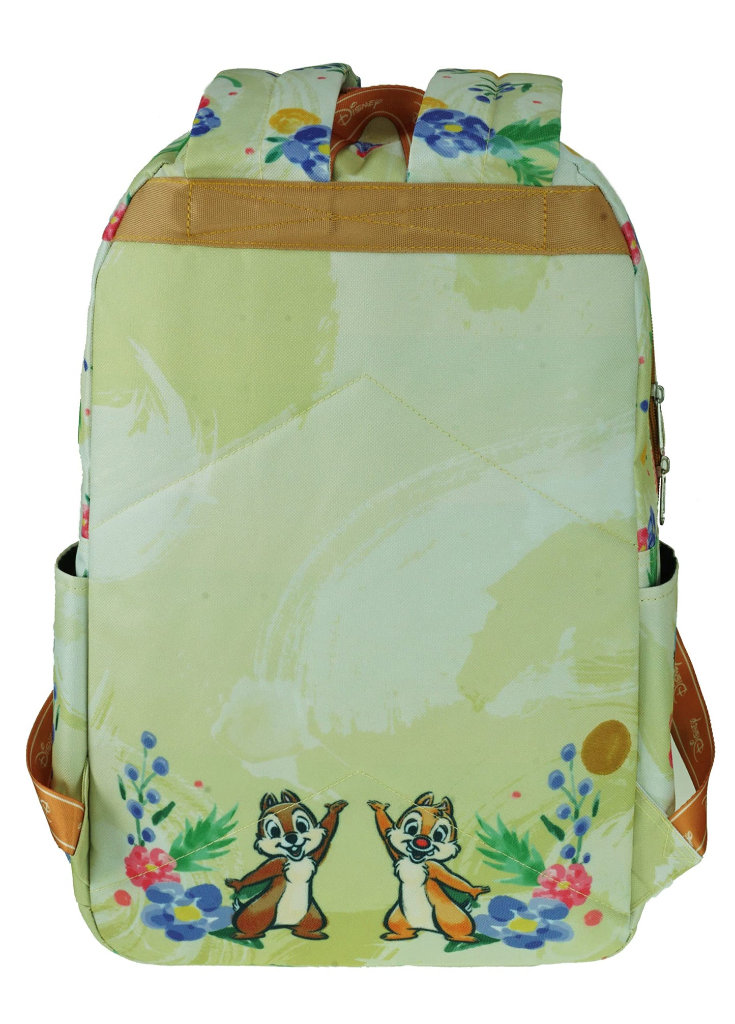 KBNL Classic Disney Chip'N'Dale Backpack with Laptop Compartment for School, Travel, and Work, Multicolor, Large