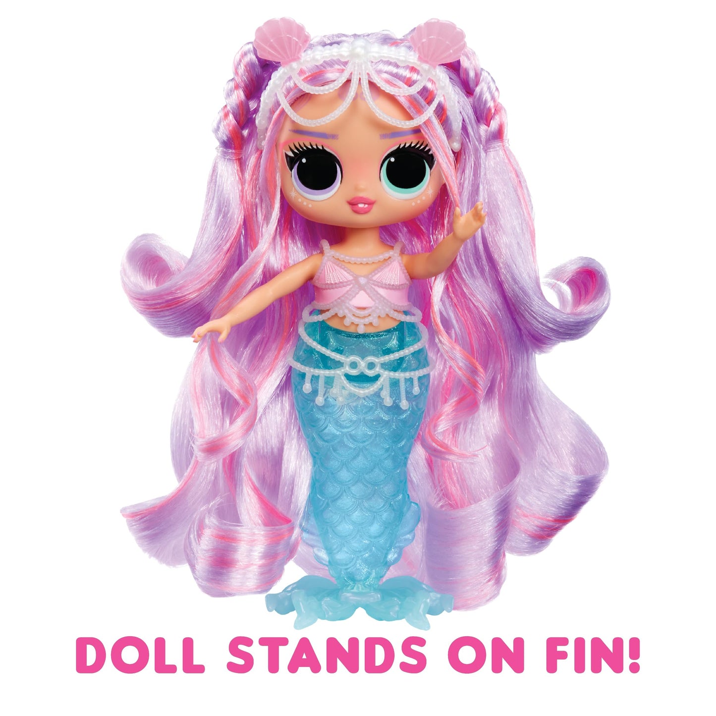 LOL Surprise Tweens Mermaid Lana Marine Fashion Doll with Color Changing Tail, Movable Fin, and Beautiful Accessories – Toy Gift for Kids Ages 4+