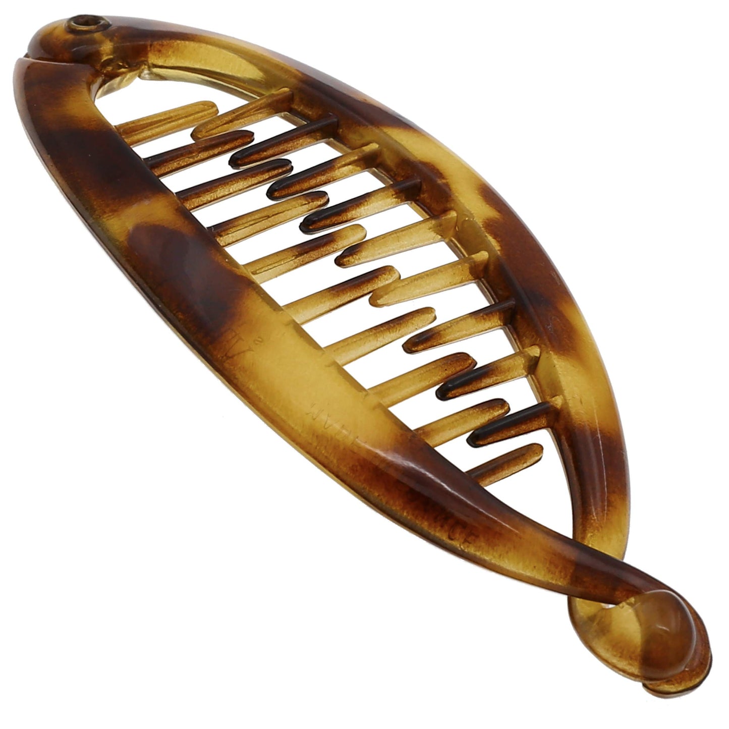 Camila Paris CP2192 French Extra Small Banana Clip Hair Comb for Fine Hair, Classic Banana Clips Hair for Thin Hair Ponytail Holder Interlocking