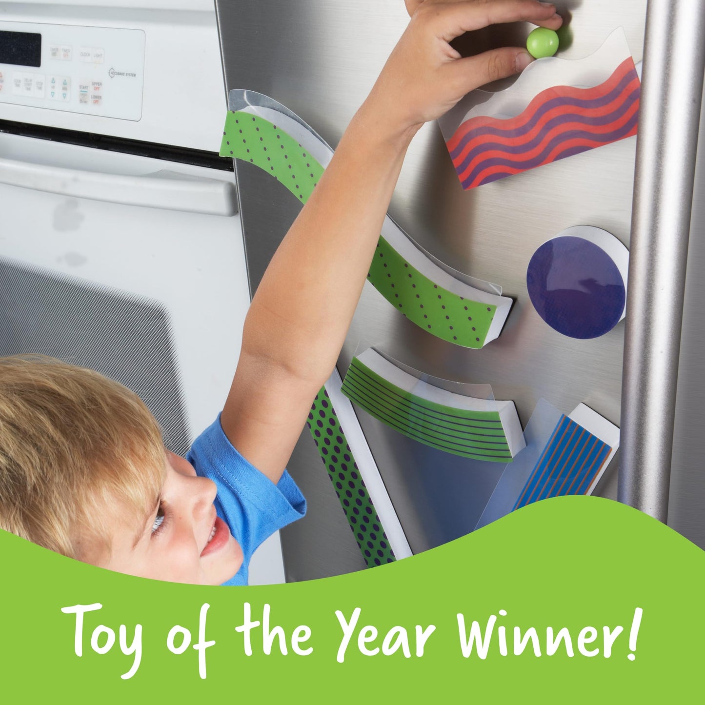 Learning Resources Tumble Trax Magnetic Marble Run – STEM Wall Activity Toy for Kids, Montessori Classroom Must-Have, Fine Motor Skills