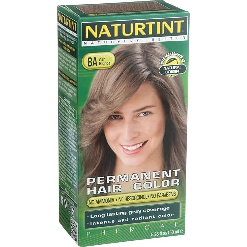 NATURTINT Hair Color,8A,ASH Blonde, 5.28 FZ